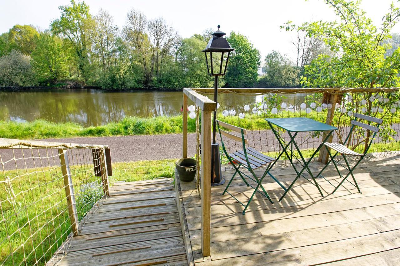 Le Deck'Halage Bed & Breakfast Malestroit Bagian luar foto